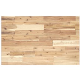 VidaXL Blat do biurka, 60x50x2 cm, surowe drewno akacjowe