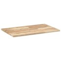 VidaXL Blat do biurka, 60x50x2 cm, surowe drewno akacjowe