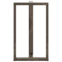 VidaXL Nogi do stołu barowego w kształcie litery T 2 szt. Czarne 60x35x(100-101) cm Stal