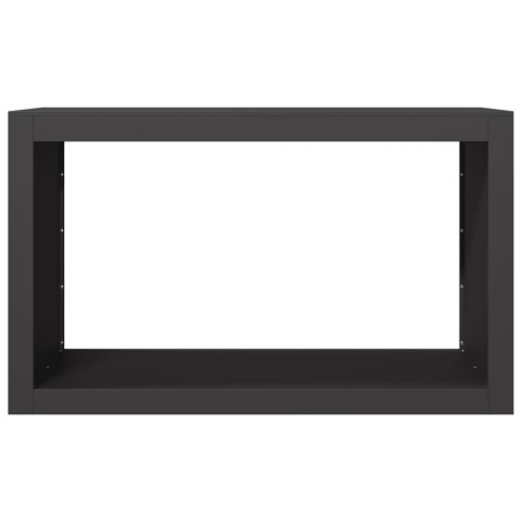STOJAK NA DREWNO OPAŁOWE CZARNY 100X40X60CM STALOWY