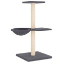VidaXL Drapak dla kota z sizalowymi słupkami, ciemnoszary, 72 cm