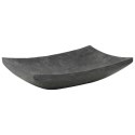 VidaXL Umywalka, 50 x 35 x 12 cm, marmurowa, czarna