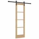 VidaXL Drzwi przesuwne ORKDAL Naturalny 61 x 198,5 cm