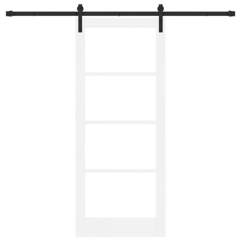 VidaXL Drzwi przesuwne ORKDAL Biały 83 x 202 cm