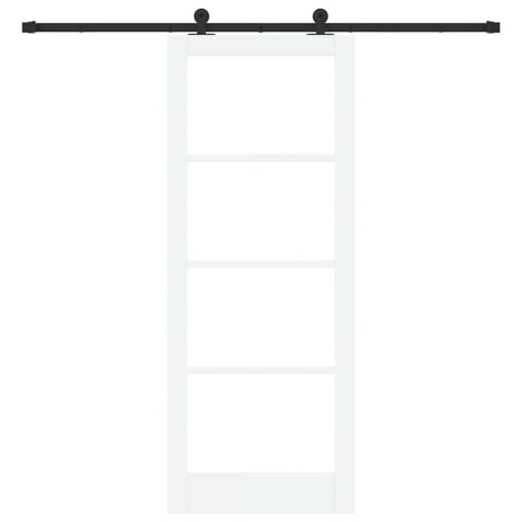 VidaXL Drzwi przesuwne ORKDAL Biały 83 x 211 cm