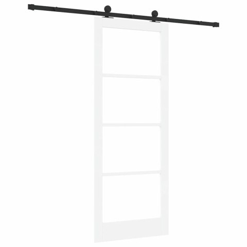 VidaXL Drzwi przesuwne ORKDAL Biały 83 x 211 cm
