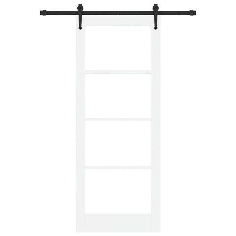 VidaXL Drzwi przesuwne ORKDAL Biały 83 x 211 cm