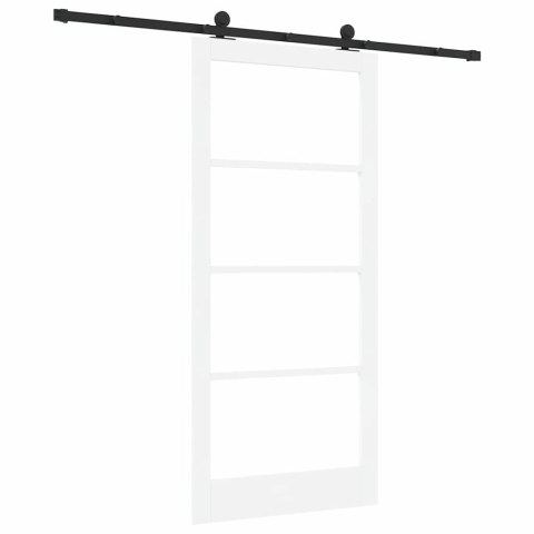 VidaXL Drzwi przesuwne ORKDAL Biały 93 x 202 cm