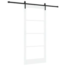 VidaXL Drzwi przesuwne ORKDAL Biały 93 x 211 cm