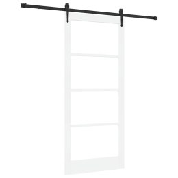 VidaXL Drzwi przesuwne ORKDAL Biały 93 x 211 cm