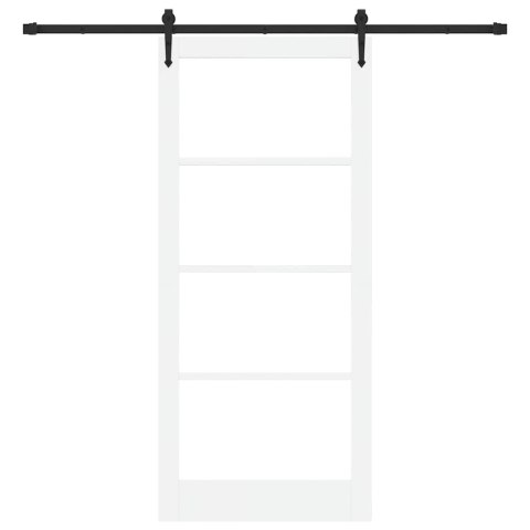 VidaXL Drzwi przesuwne ORKDAL Biały 93 x 211 cm