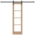 VidaXL Drzwi przesuwne ORKDAL Naturalny 61 x 198,5 cm