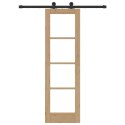 VidaXL Drzwi przesuwne ORKDAL Naturalny 61 x 198,5 cm