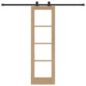 VidaXL Drzwi przesuwne ORKDAL Naturalny 61 x 198,5 cm