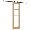 VidaXL Drzwi przesuwne ORKDAL Naturalny 61 x 198,5 cm
