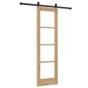 VidaXL Drzwi przesuwne ORKDAL Naturalny 61 x 198,5 cm