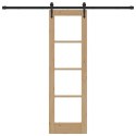 VidaXL Drzwi przesuwne ORKDAL Naturalny 61 x 198,5 cm