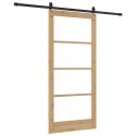 VidaXL Drzwi przesuwne ORKDAL Naturalny 93 x 202 cm