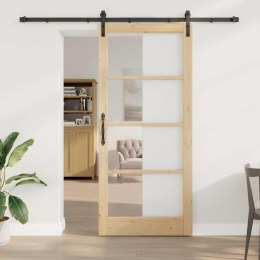 VidaXL Drzwi przesuwne ORKDAL Naturalny 93 x 211 cm