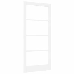 VidaXL Drzwi wewnętrzne ORKDAL Biały z podkładem 93 x 202 cm