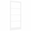 VidaXL Drzwi wewnętrzne ORKDAL Biały z podkładem 93 x 202 cm