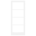 VidaXL Drzwi wewnętrzne ORKDAL Biały zagruntowany 83 x 202 cm