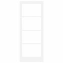 VidaXL Drzwi wewnętrzne ORKDAL Biały zagruntowany 83 x 211 cm