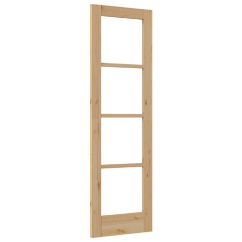 VidaXL Drzwi wewnętrzne ORKDAL Brązowy 61 x 198,5 cm