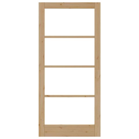 VidaXL Drzwi wewnętrzne ORKDAL Brązowy 93 x 202 cm