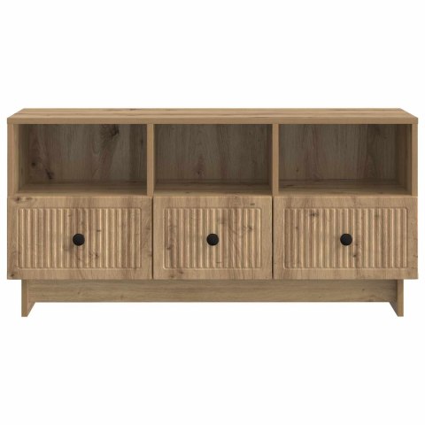 VidaXL Szafka pod telewizor z szufladą Dąb artisan 102 x 34,5 x 50 cm