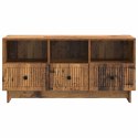 VidaXL Szafka pod telewizor z szufladą Stare drewno 102 x 34,5 x 50 cm