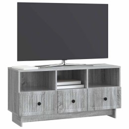 VidaXL Szafka pod telewizor z szufladą Szary Sonoma 102 x 34,5 x 50 cm