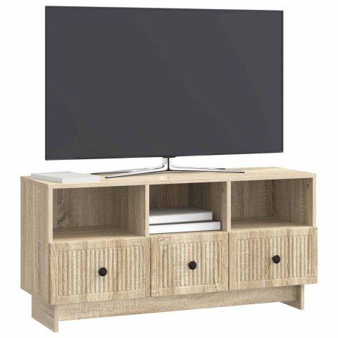 VidaXL Szafka pod telewizor z szufladą dąb Sonoma 102 x 34,5 x 50 cm