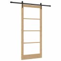 VidaXL Drzwi przesuwne Naturalny 93 x 211 cm