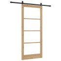 VidaXL Drzwi przesuwne Naturalny 93 x 211 cm