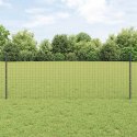 SŁUPEK OGRODZENIOWY 44 PCS SZARY 120CM STAL