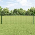 SŁUPEK OGRODZENIOWY 44 EL. ZIELONY 100CM STAL 100X8,5CM
