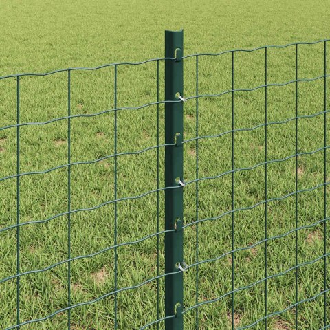 SŁUPEK OGRODZENIOWY 44 EL. ZIELONY 100CM STAL 100X8,5CM