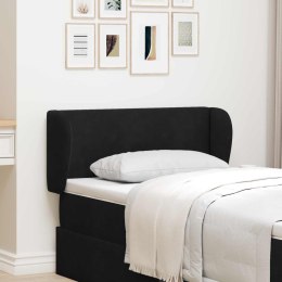 VidaXL Ucho Głowy Czarny 40 x 23 x 6 cm Aksamit