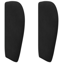 VidaXL Ucho Głowy Czarny 40 x 23 x 6 cm Aksamit