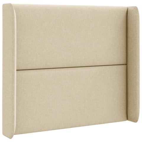 VidaXL Ucho Głowy Kremowy 80 x 16 x 4 cm tkanina