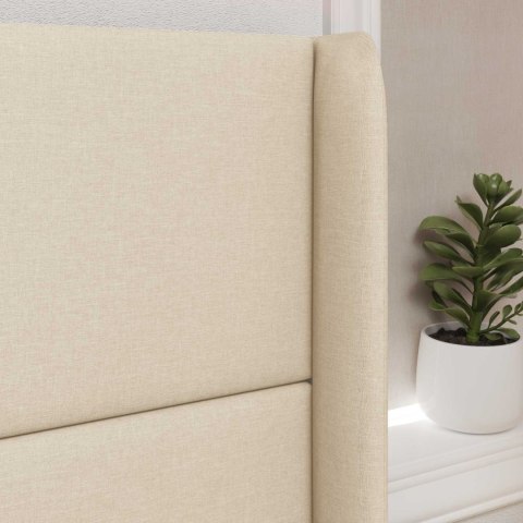 VidaXL Ucho Głowy Kremowy 80 x 16 x 4 cm tkanina