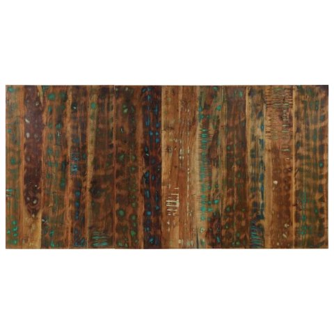 VidaXL Zagłówek wielokolorowy 160 cm lite drewno odzyskane