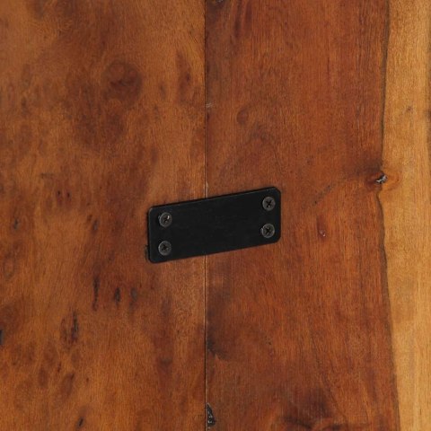 VidaXL Zagłówek wielokolorowy 160 cm lite drewno odzyskane