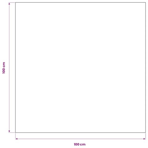 5 BIAŁYCH OBRUSÓW 100X100CM