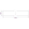 OKLEINA SAMOPRZYLEPNA MEBLOWA NA BLAT SAMOPRZYLEPNA BIAŁA 500X90CM