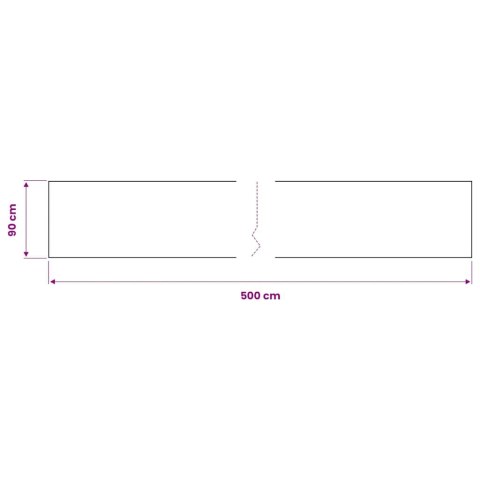 OKLEINA SAMOPRZYLEPNA MEBLOWA NA BLAT SAMOPRZYLEPNA BIAŁA 500X90CM