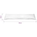 PODUSZKA POD CAŁE CIAŁO DO SPANIA NA BOKU 40X145CM BIAŁA