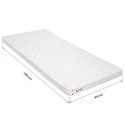 NAKŁADKA NA MATERAC 80X200CM ZIMNA PIANKA 6CM