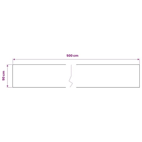 OKLEINY MEBLOWE SAMOPRZYLEPNE 2 SZT. BIAŁE 500X90CM PVC